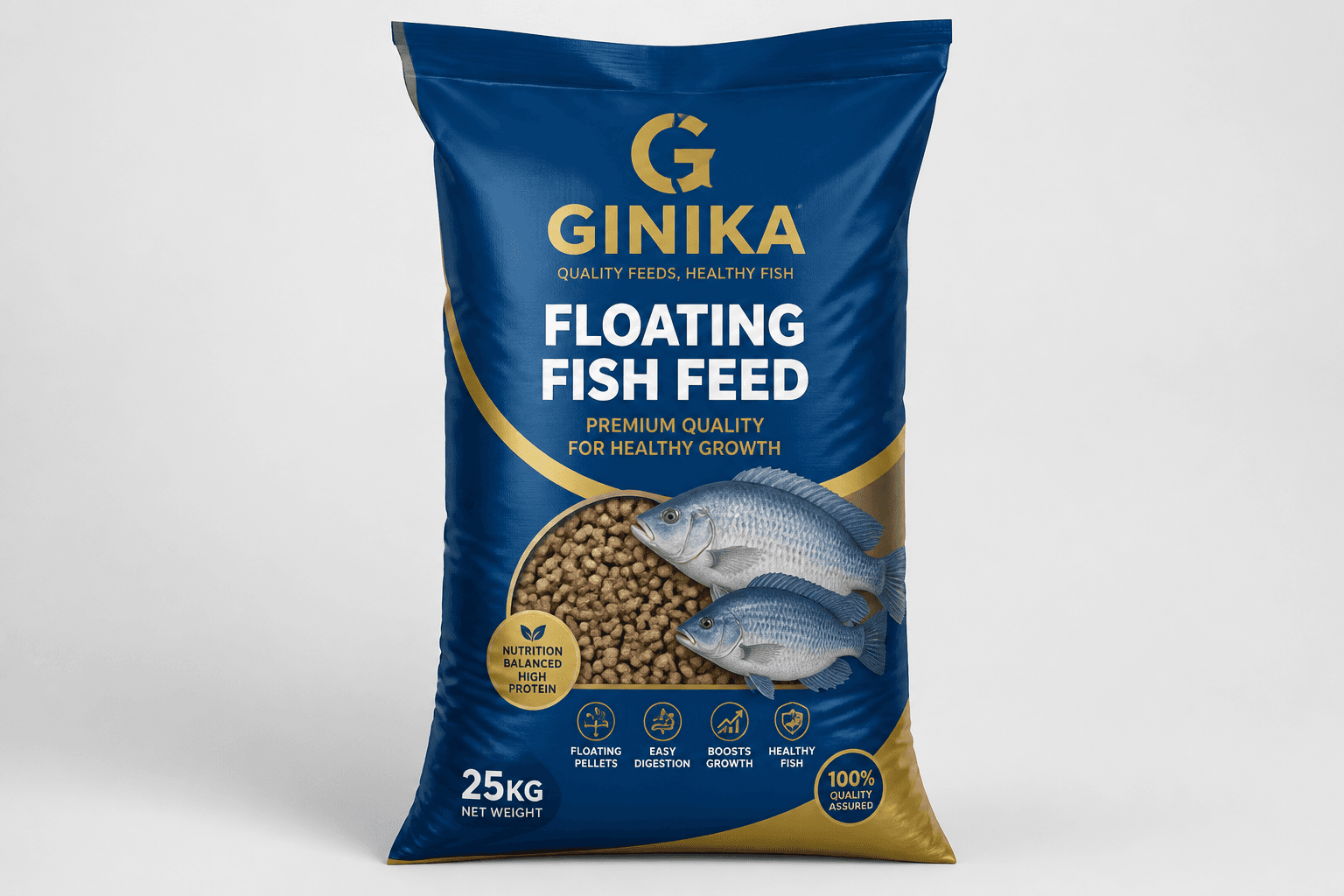 Ginika Floating Fish Feed